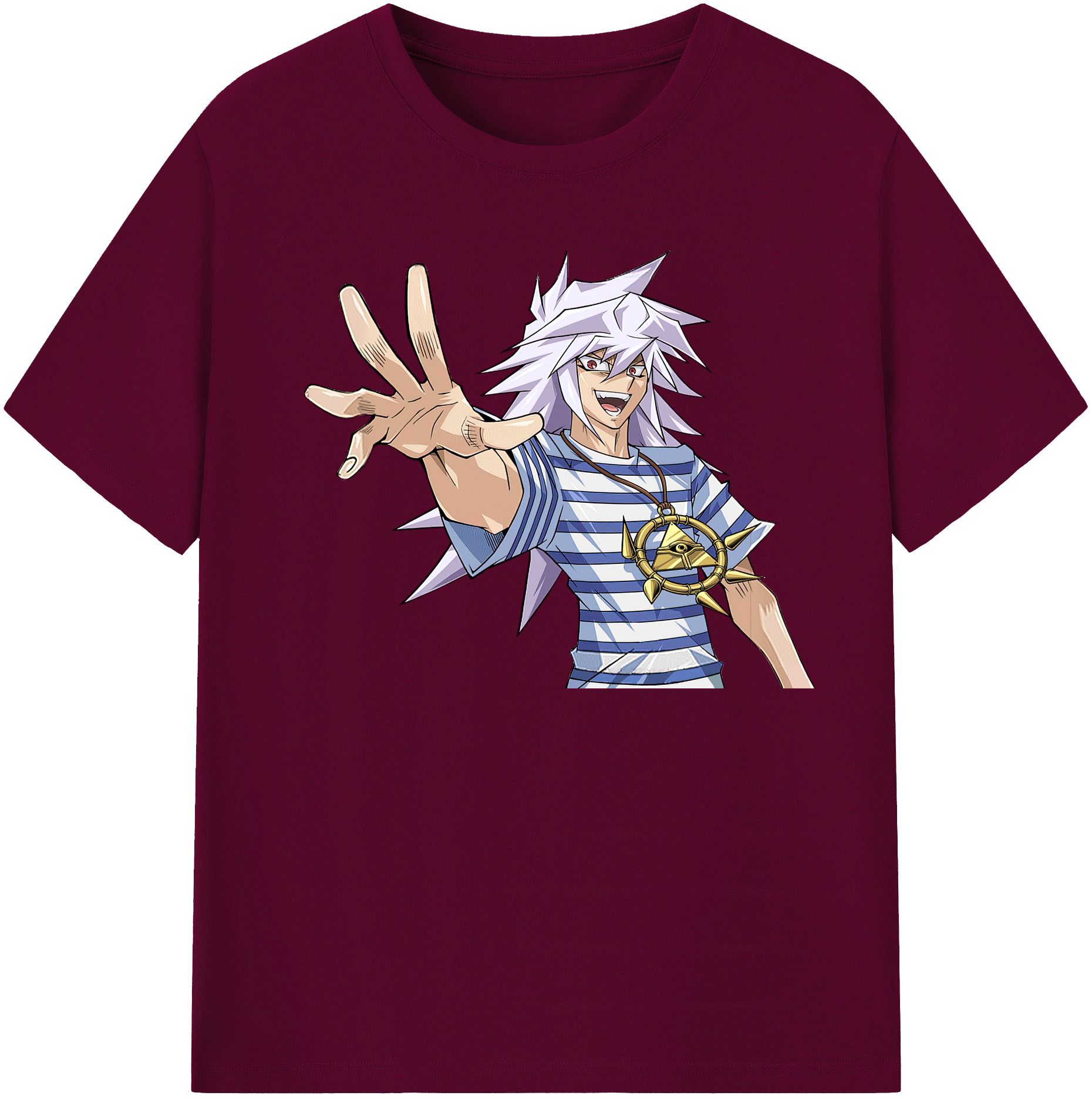 （画像用） 遊☆戯☆王 Yu-Gi-Oh! レディースカジュアルプリントTシャツ（綿100％）